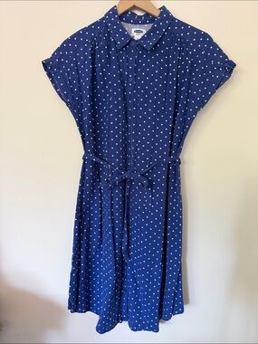Polkadot Shirt Dress